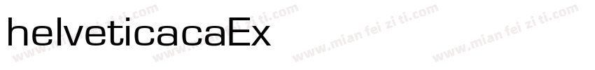 helveticacaExt Normal字体转换